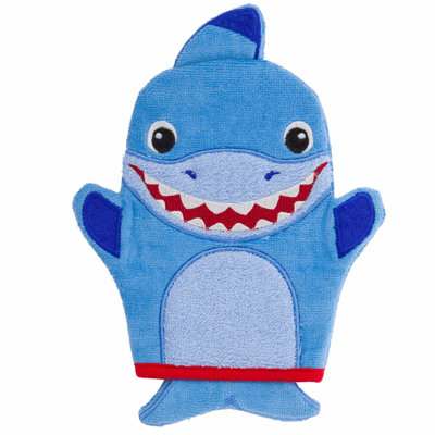 Shark Splash Kids Bath Mitts