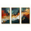 Bleu et or tempête de marbre III - art mural abstrait-1797217766-1797217768