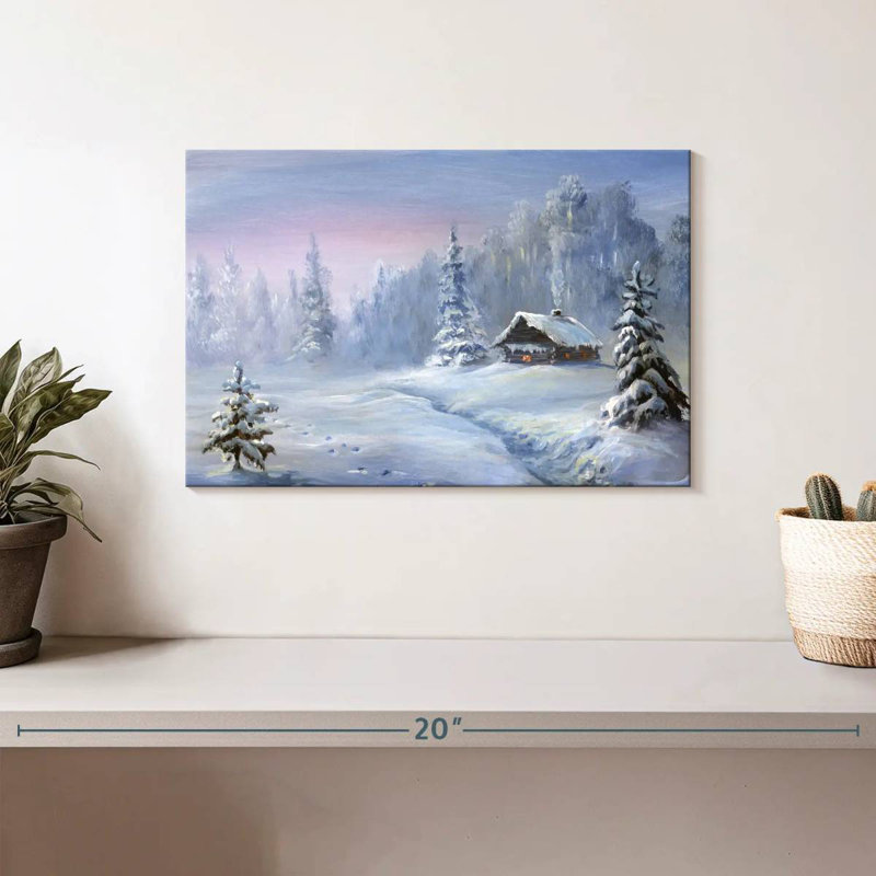 Alvord Winter Fields, 8" H x 12" W