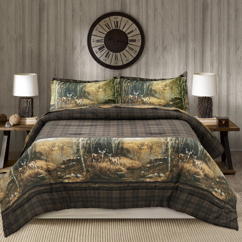 Ensemble d'édredon 100% coton Whitetail Birch, Grand