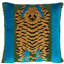 Schumacher x Johnson Hartig Jokhang Tiger Velvet Pillow
