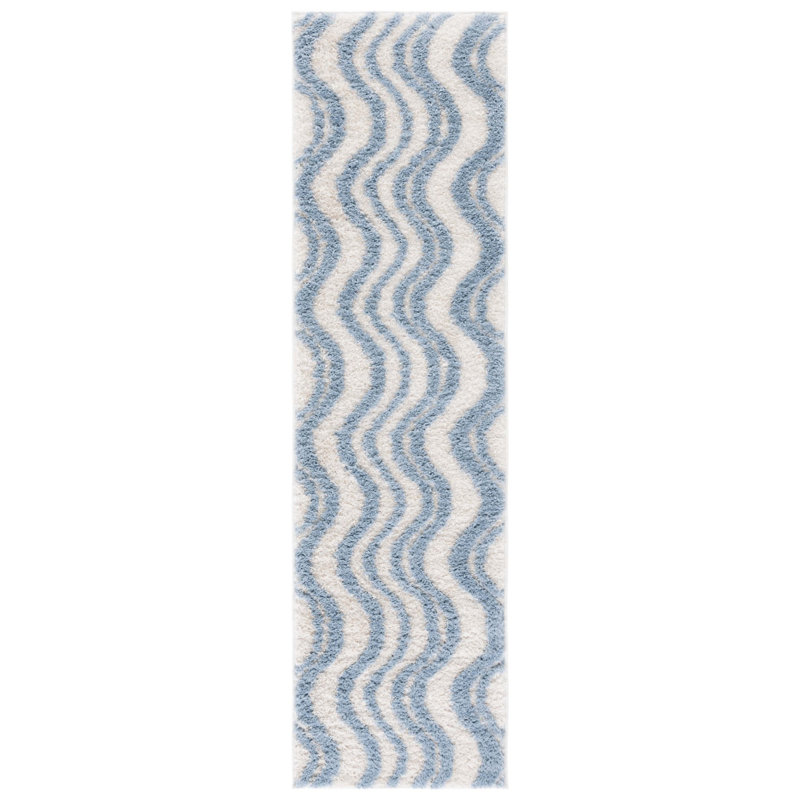 Norway Performance Abstract Rug, Runner 2'2" x 8'