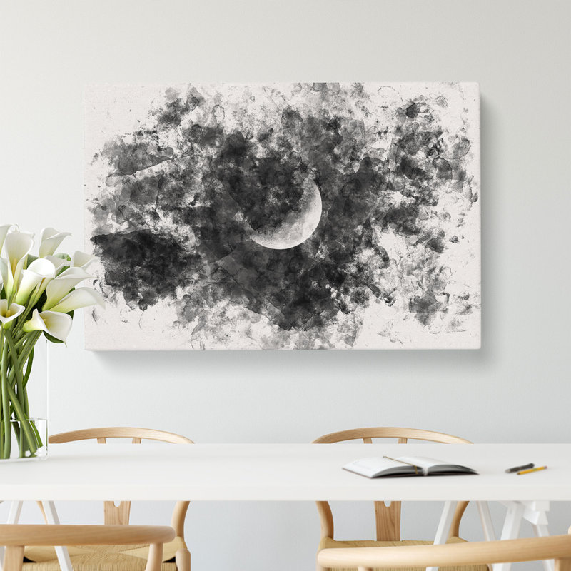 A Half Moon - Wrapped Canvas, 40cm H x 60cm W x 3cm D