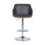 Tabouret de bar pivotant à hauteur réglable Jaxxon avec base en bois et similicuir-1935925760-1935925762