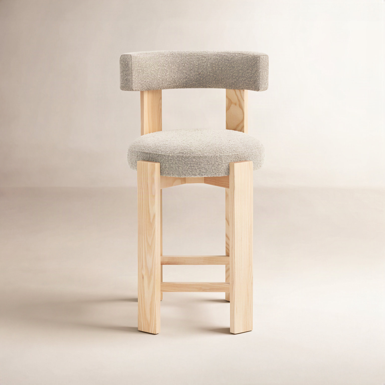 Eugenia 24 " Bar Stool, Brown