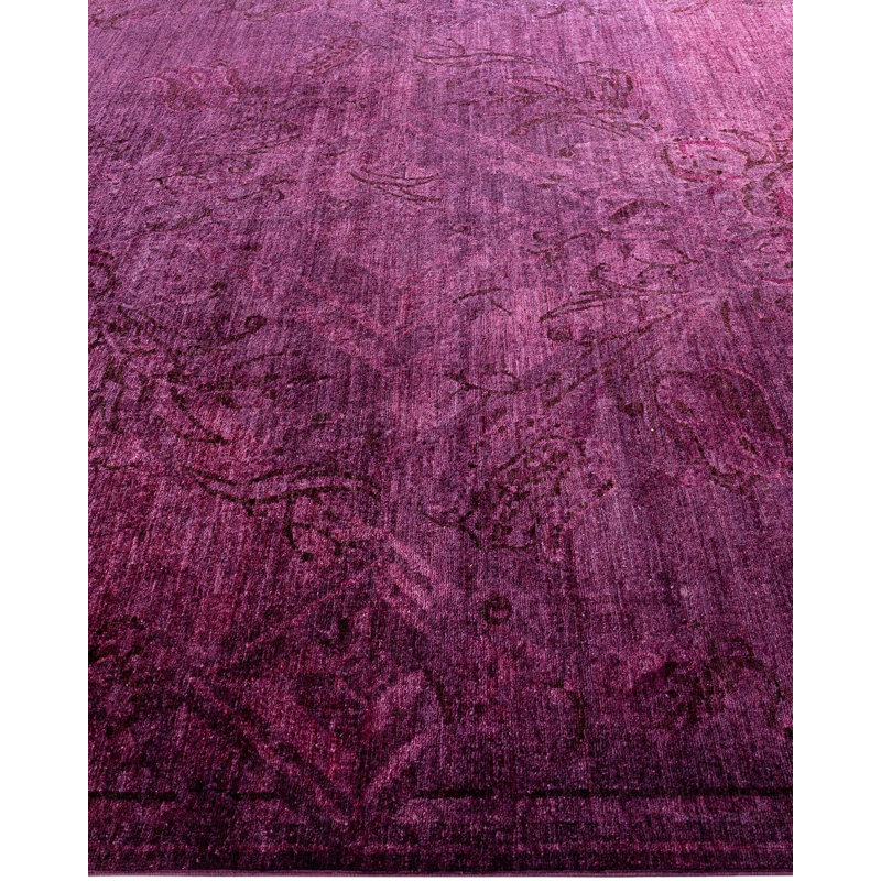 Overyed One-of-a-Kind Rectangle 8'1" X 10'3" Hand Knotted Area Rug