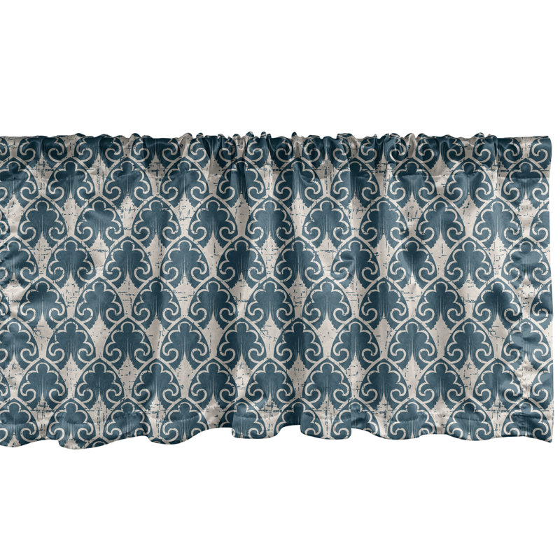 Cantonnière Ambesonne Victorian, paquet de 2, L 54 po x L 18 po
