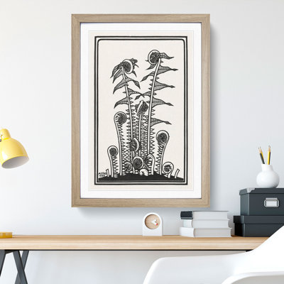 Ferns by Julie De Graag - Picture Frame Graphic Art