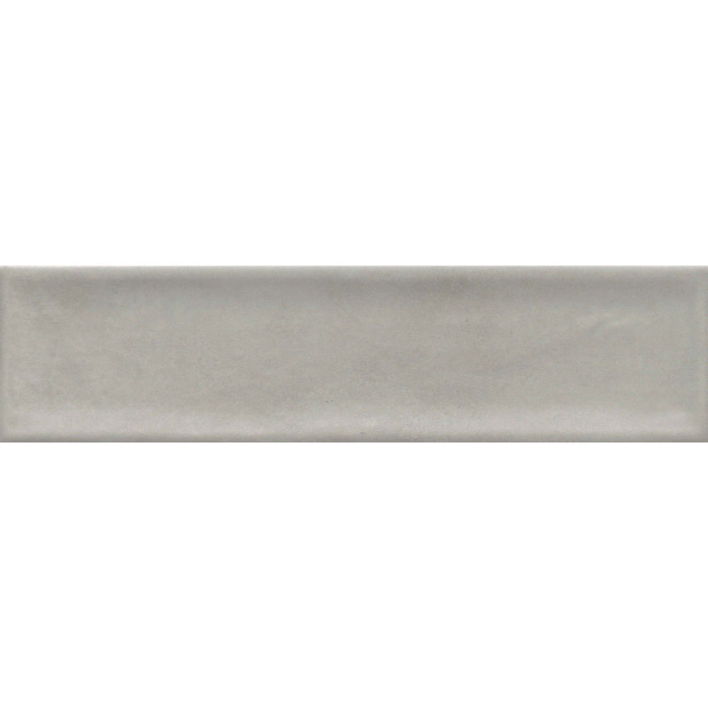 Raku 3 po X 12 po Carreau de céramique murale mat (6,3 pieds carrés / caisse), Argent argent