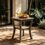 Table d'appoint en teck pour l'extérieur-1631781121