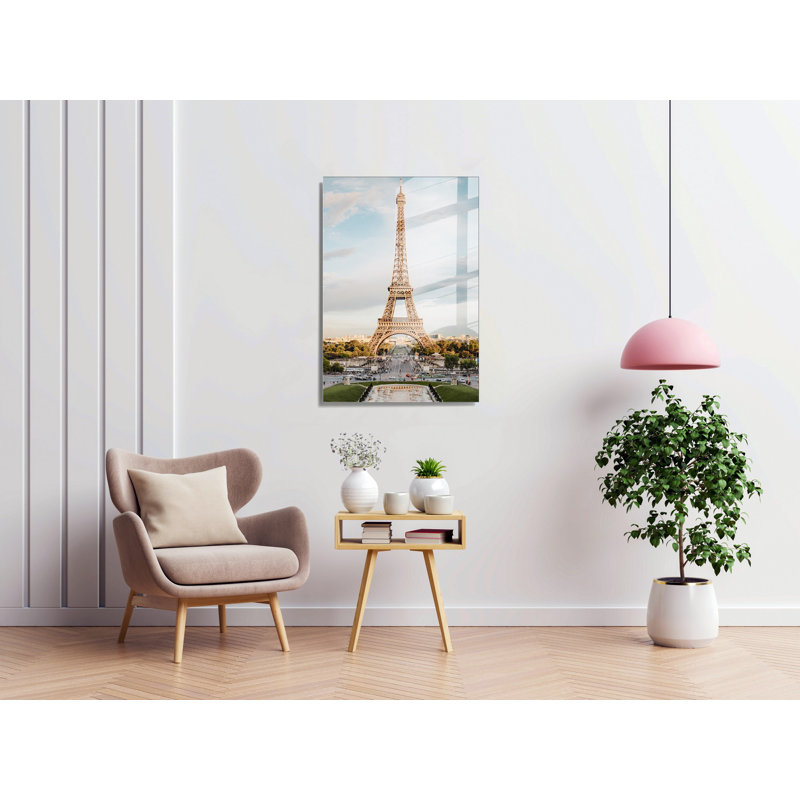 Peinture décorative en verre trempé, H 27,6 po x l 39,4 po