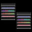 2 Pack Nail Polish Wall Racks Wall Mounted Acrylic Clear Nail Polish Shelf Organizer Display Rack