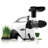 Omega Cold Press Premium Low-Speed Horizontal Juicer With Nutrition System, In Silver-74367400