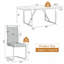 Ensemble de table de salle à manger 9 pièces Modern-2109443400-2109443405