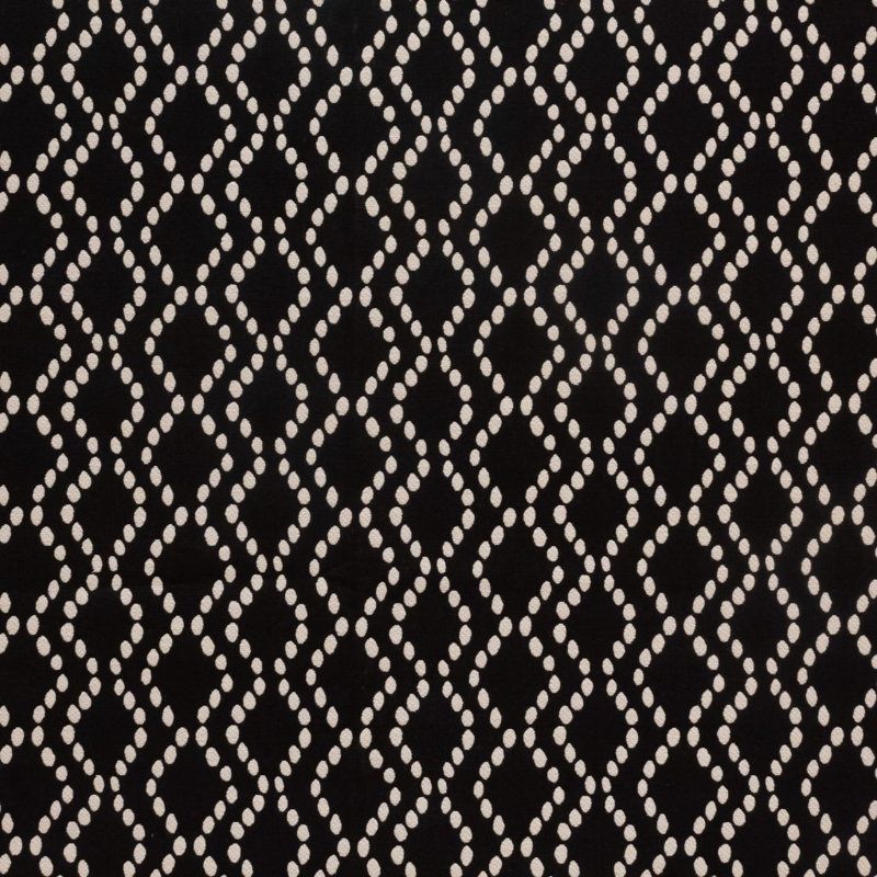 Mélange de coton Dapple Trellis, Domino