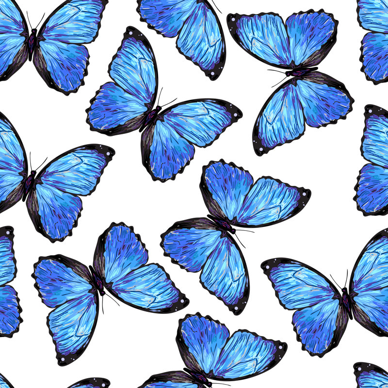 Adae Butterflies par Art-Skvortsova, H 12 po x l 12 po
