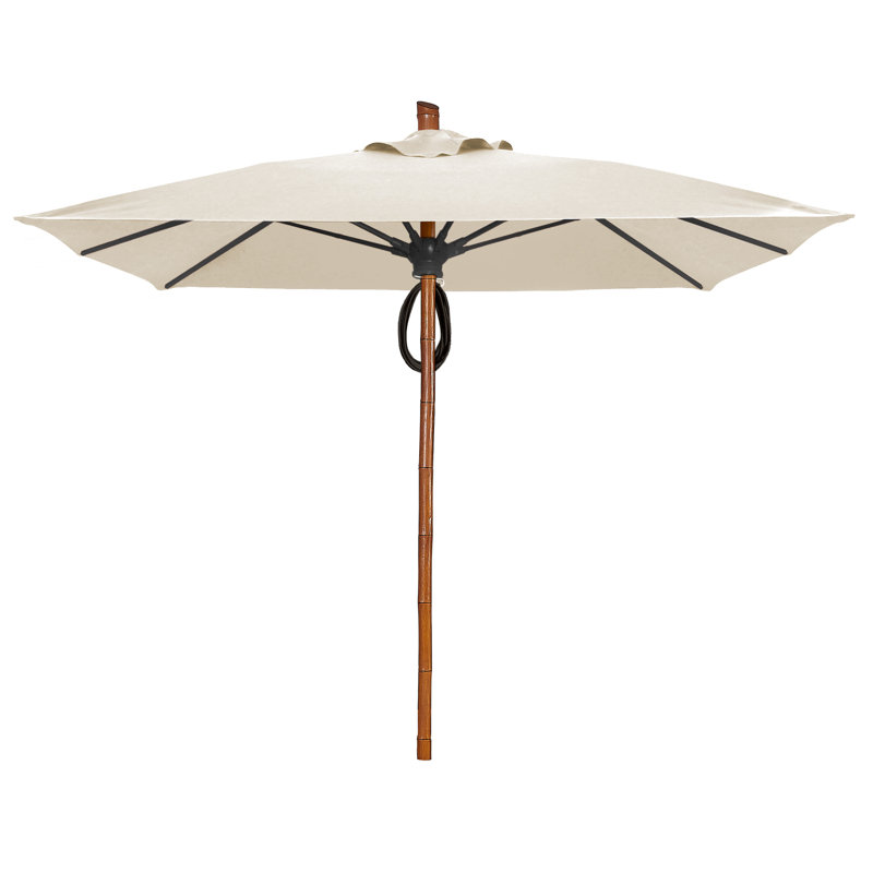 Parasol de marché carré 7,5 pi Prestige, Sunbrella® naturel
