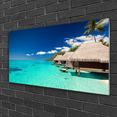 Landscape Sea - No Frame Print on Glass