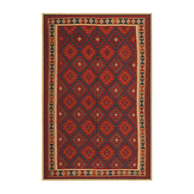 Tapis brun/beige/gris contemporaine