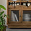Armoire de rangement portable au sol