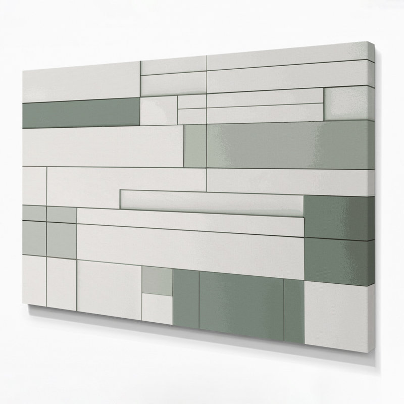 Minimalisme 36, art mural beige sur toile, H 16 po x l 20 po