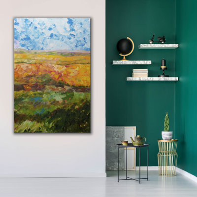  «Canyon Ridge 2» par Allan Friedlander, art mural sur toile, 40 po x 60 po