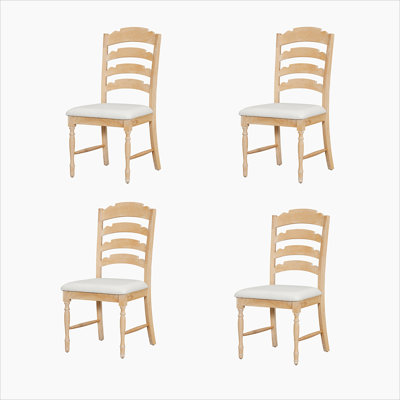 Ahjanay 19.3'' H Linen Upholstered Side Chair