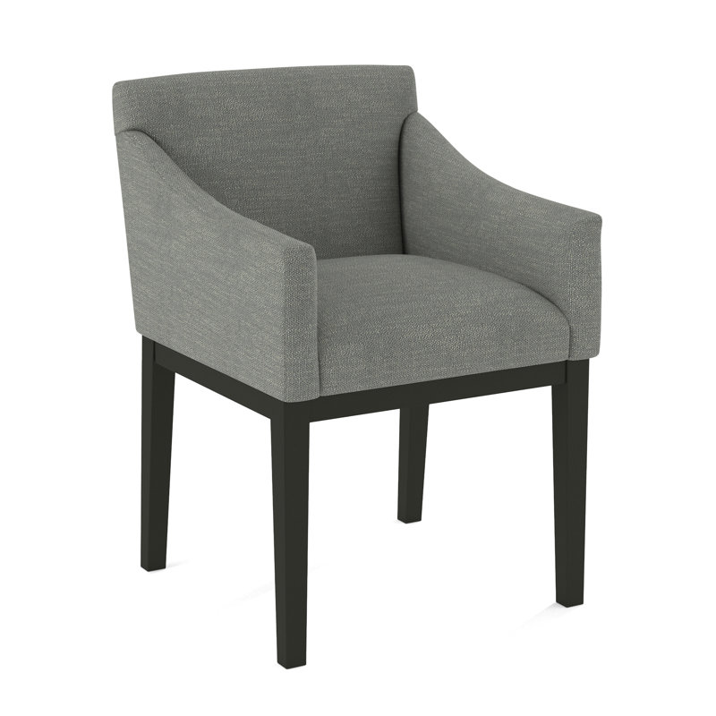 Upholstered Arm Chair, 61391-88, Black