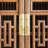 New Chinese style grid format bookcase