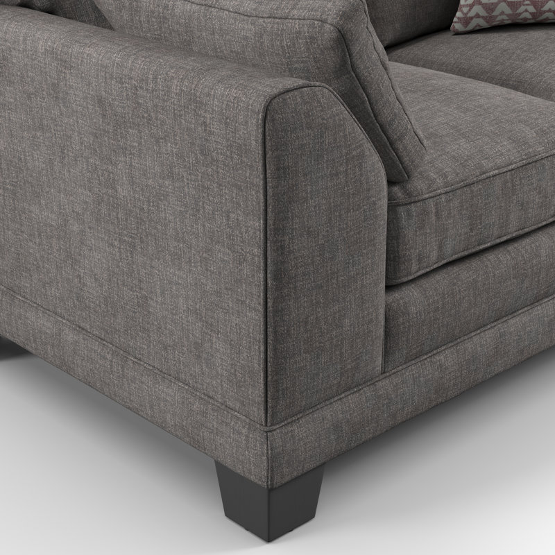 Rahil 2 - Piece Living Room Set, Charcoal