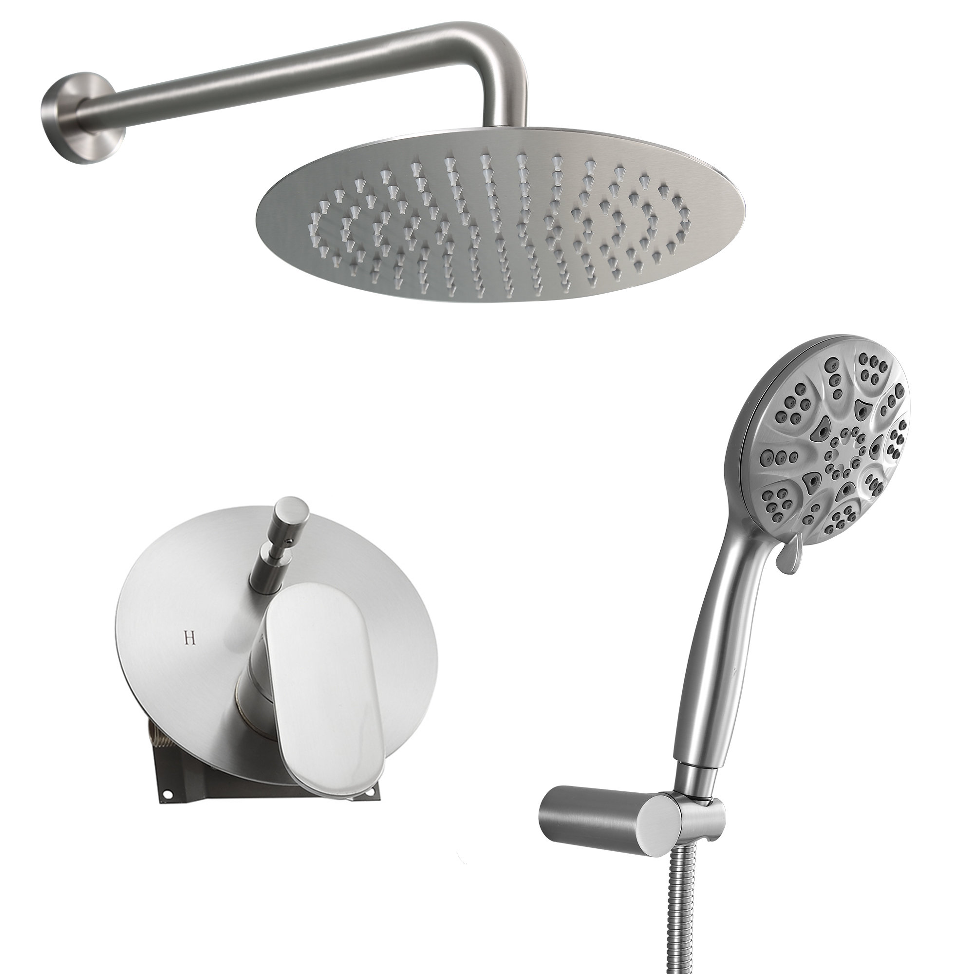 Mocoloo Complete Shower System with Rough in-Valve