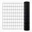Clôture de jardin noire 2 pi x 50 pi, fil soudé enduit de vinyle, 14 GA, maille 2 po x 3 po, clôture antirouille pour les cerfs et les chiens-113300502