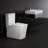 Eurocube 1.28 GPF (Water Efficient) Elongated Two-Piece Toilet (Seat Included)