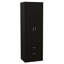 Armoire 2 tiroirs Wengue