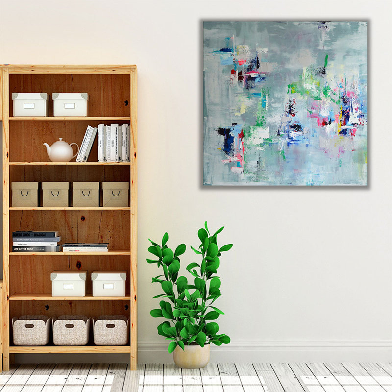Urban Oasis - reproduction d'art sur toile, H 30 po x l 30 po