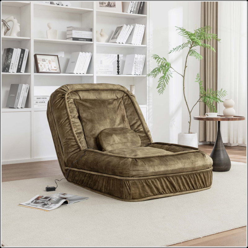 Lit rembourré pour chien, Velours vert