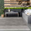 Tapis intérieur/extérieur gris géométrique Aherin-1190352837