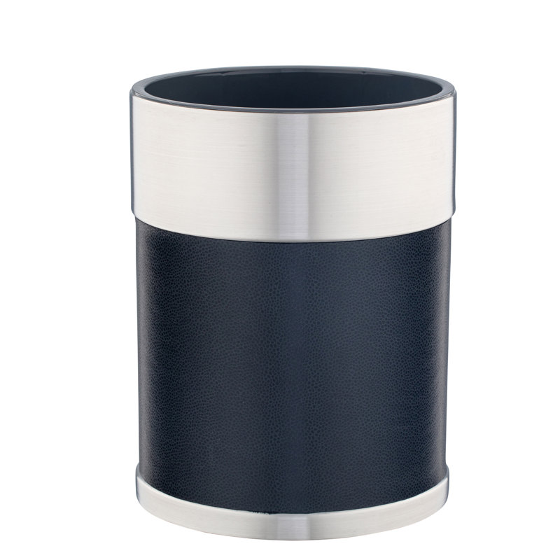 Corbeille pour déchets en acier inoxydable 3,5 gallons Zennas, Açaï Mad Men