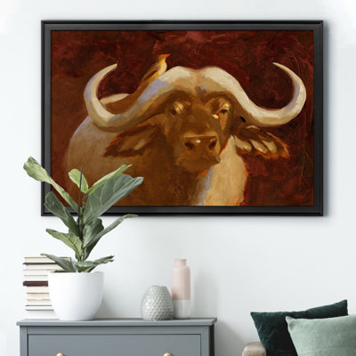 «Cape Buffalo I», impression sur toile encadrée