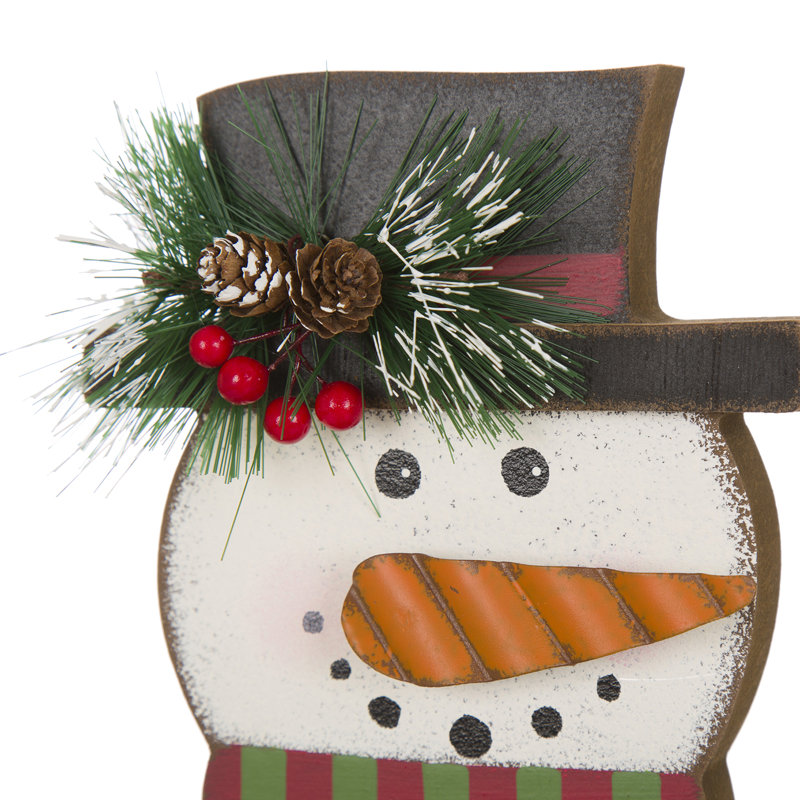 Snowman Head Stocking Holder
