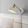 Cimarron Iron Plug-in Swing Arm Sconce with USB Charging Port