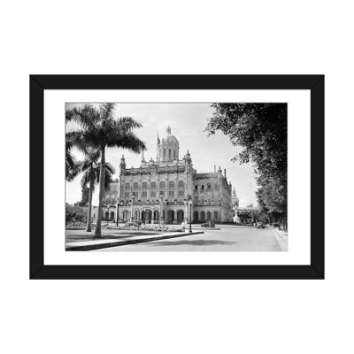 « pendant années 1930-1940s the présidentielle palace-havane cuba », reproduction sur toile