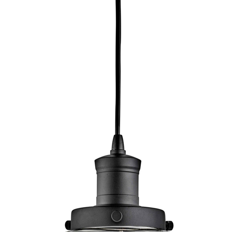 Annmarie 1 - Light Cone Pendant, Black