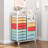 Metal Organizers Utility Cart,Rolling Cart with Wheels,Rolling Storage Cart with 14 Large Drawers, Utility Cart with Tabletop & DIY Pegboard-114472087