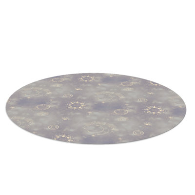 Drolet Hard Floor Straight Round Chair Mat