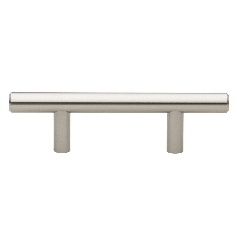Poignée barre Roman, Acier Inoxydable, 2 1/2"