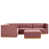 100% lin Dusty Rose est en rupture de stock