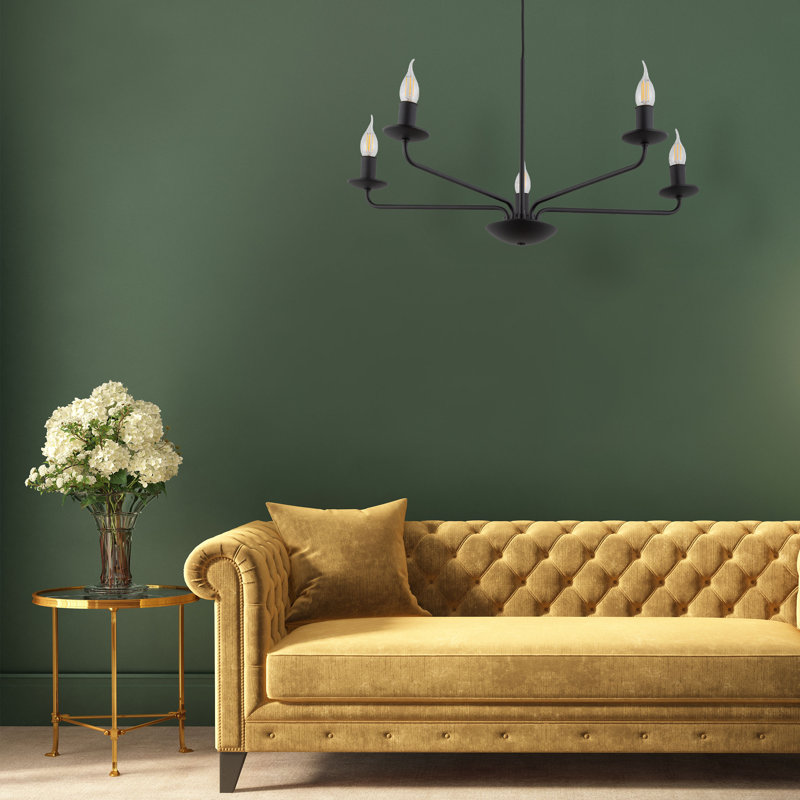 Penfield 5 - Light Candle Style Chandelier