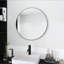 Grand miroir rond 24 po