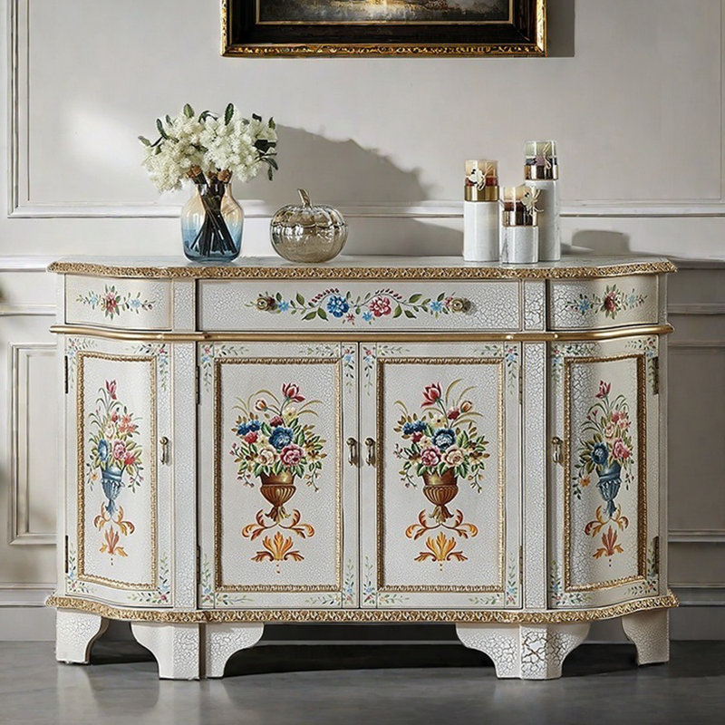 Buffet de luxe peint à la main